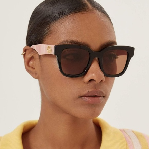 NEW GUCCI SUNGLASSES GG0998S 005 PINK WOMEN EYEWEAR main image 5